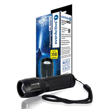 EverActive FL-300+ Wasserdichte LED-Taschenlampe - 350 Lumen