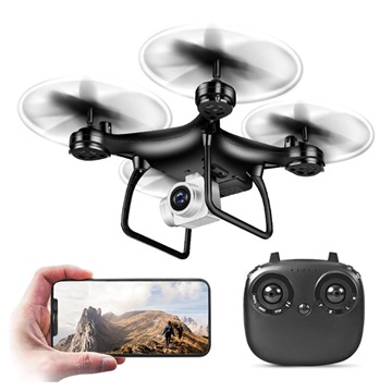 FPV-Drohne mit 720p HD-Kamera TXD-8S - Schwarz