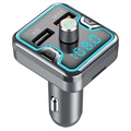 Schnell Kfz-Ladegerät & Bluetooth FM Transmitter T45Q - Schwarz