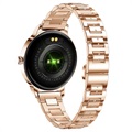 Smartwatch für Frauen mit Herzfrequenz AK38 - Gold