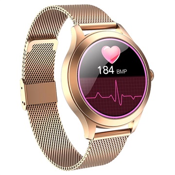 Wasserdichte Smartwatch für Frauen mit Herzfrequenz KW10 Pro