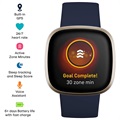 Fitbit Versa 3 Smartwatch mit GPS - Mitternachtsblau / Gold