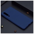 Huawei P30 Silikonhülle - Flexibel Und Matte - Blau
