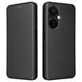 OnePlus Nord CE 3 Lite/N30 Flip Case - Karbonfaser - Schwarz