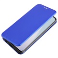 OnePlus Nord N10 5G Flip Hülle - Karbonfaser - Blau