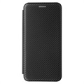 Samsung Galaxy S21 FE 5G Flip Hülle - Karbonfaser - Schwarz