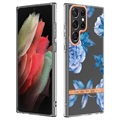 Flower Serie Samsung Galaxy S22 Ultra 5G TPU Hülle
