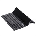 Faltbare Bluetooth Tastatur und Tischhalterung - Schwarz