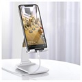 Faltbar Gravity Tischhalterung für Smartphone/Tablet - Weiß