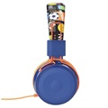 Faltbarer On-Ear Stereo Kinder Kopfhörer B2 - 3.5mm - Orange / Blau