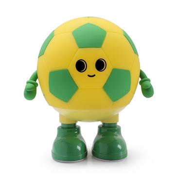 Fußball-Kinder-RGB-Nachtlicht mit 3 Helligkeitsstufen - Grün / Gelb