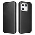 Xiaomi 13 Pro Flip Case - Karbonfaser - Schwarz