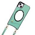 Fish Tail iPhone 14 Plus Beschichtet Hülle mit Spiegel - Grün
