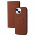 Dolisma 2-in-1 Abnehmbare iPhone 14 Wallet Case - Braun