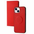 Dolisma 2-in-1 Abnehmbare iPhone 14 Wallet Case - Rot