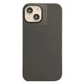 iPhone 15 Plus Fall Streifen Design Silikonhülle mit Objektivschutz - MagSafe-kompatibel