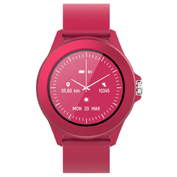 Forever Colorum CW-300 Wasserdichte Smartwatch - Magenta