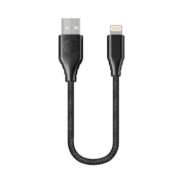 Forever Core USB-A zu Lightning Kabel - 0.2m - Schwarz