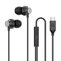 Forever EP-02 USB-C Kabelgebundene Kopfhörer - Schwarz