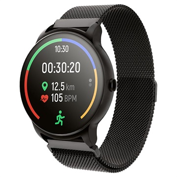 Forever ForeVive 2 SB-330 Smartwatch mit Bluetooth 5.0 - Schwarz