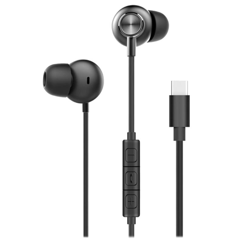 Typ-C In-Ear Kopfhörer Stereo Kopfhörer USB Kopfhörer Ohrhörer mit Mikrofon* ZH 