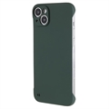 iPhone 14 Rahmenlose Kunststoff Hülle - Dunkel Grün