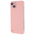 iPhone 14 Rahmenlose Kunststoff Hülle - Rosa