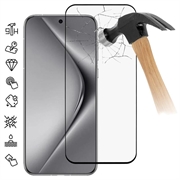 Huawei Pura 70 Pro/70 Ultra Full Cover Panzerglas - 9H - Schwarz Rand