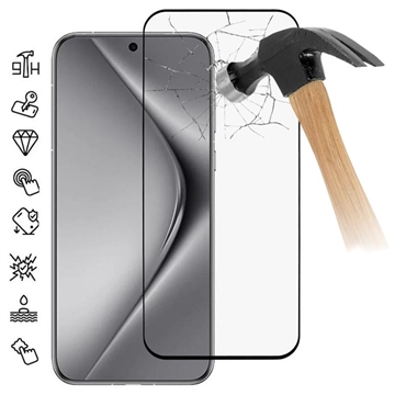 Huawei Pura 70 Pro/70 Ultra Full Cover Panzerglas - 9H - Schwarz Rand