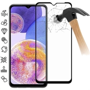 Samsung Galaxy A23 5G Full Cover Panzerglas - 9H - Schwarz Rand