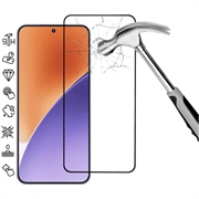 Xiaomi 15 Full Cover Panzerglas - 9H - Schwarz Rand