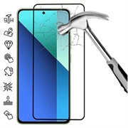 Xiaomi Redmi Note 13 Pro 4G/Poco M6 Pro Full Cover Panzerglas - 9H - Schwarz Rand
