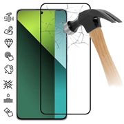 Xiaomi Redmi Note 13 Pro+ Full Cover Panzerglas - 9H - Schwarz Rand