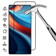 Xiaomi Redmi Note 13R Pro Full Cover Panzerglas - 9H - Schwarz Rand