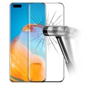 Full Cover Huawei P40 Pro Panzerglas - 9H, 0.3mm - Schwarz