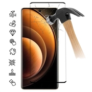 vivo X100/X100 Pro Full Cover Panzerglas - Schwarz Rand
