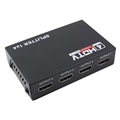 Full HD HDMI Splitter 1x4 - Audio & Video - Schwarz