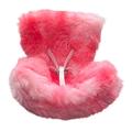 Pelzige Auto-Sicherheitssitz für Labubu Puppe 15-17cm