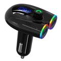 Autoladegerät / Bluetooth 5.0 FM-Transmitter mit Bass Boost G68 - Schwarz