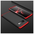 GKK Abnehmbare Samsung Galaxy S10 Hülle - Rot / Schwarz
