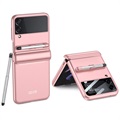 GKK Samsung Galaxy Z Flip3 5G Hybrid Case mit Eingabestift - Rosa