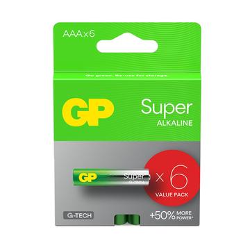 GP Super G-Tech LR03/AAA Alkaline-Batterien