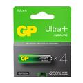 GP Ultra+ G-Tech LR6/AA-Batterien - 4 Stück.