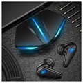 Gaming TWS Ohrhörer mit Mikrofon K55 - Blau / Schwarz