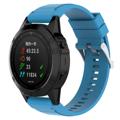 Garmin Fenix 5X/Fenix 3 HR/Quatix 3/D2 Soft Silikonarmband - Baby Blau