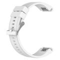 Garmin Fenix 5X/Fenix 3 HR/Quatix 3/D2 Soft Silikonarmband - Weiß