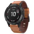 Garmin Fenix 6/5/5 Plus Echtlederband - Braun