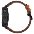 Garmin Fenix 6/5/5 Plus Echtlederband - Braun