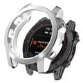 Garmin Fenix 7X/7X Solar Electroplated TPU Hülle - Silber