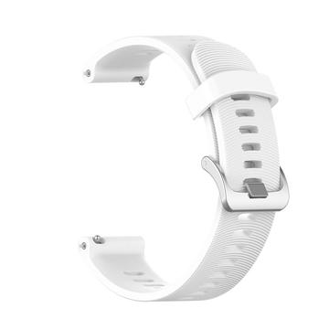 Garmin Forerunner 245/645 Soft Silikonarmband - Weiß